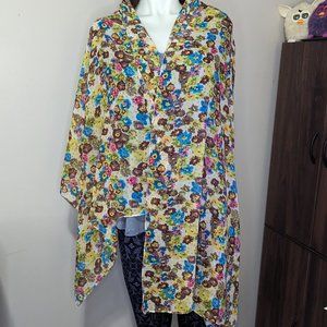 NWT Chuns Floral Fashion Scarf Wrap